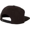 Quiksilver Men’s Backstack Basic Snapback Hat(Black)