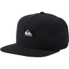 Quiksilver Men’s Backstack Basic Snapback Hat(Black)