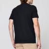 Quiksilver Men’s Big and Tall Short Sleeve Cotton Crewneck T-Shirt(Black)