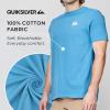 Quiksilver Men’s Big and Tall Short Sleeve Cotton Crewneck T-Shirt(Niagra)