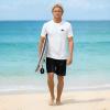 Quiksilver Men’s Big and Tall Short Sleeve Cotton Crewneck T-Shirt(White)