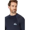 Quiksilver Men’s Everyday Upf50 Long Sleeve Rashguard(Dark Navy)