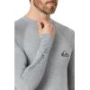 Quiksilver Men’s Everyday Upf50 Long Sleeve Rashguard(Quarry)
