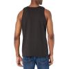 Quiksilver Men’s MW Logo Sleeveless Tank Top Tee Shirt(Black)