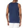 Quiksilver Men’s MW Logo Sleeveless Tank Top Tee Shirt(Navy Blazer)