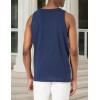 Quiksilver Men’s MW Logo Sleeveless Tank Top Tee Shirt(Navy Blazer)