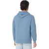 Quiksilver Men’s Omni Logo Hoodie Pull Over Hooded Fleece(Coronet Blue)
