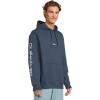 Quiksilver Men’s Passage Logo Hoodie(Sargasso Sea)