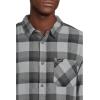 Quiksilver Mens Penmar Check Flannel Shirt(Quarry)