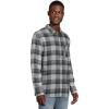 Quiksilver Mens Penmar Check Flannel Shirt(Quarry)
