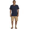 Quiksilver Mens Quiksilver Men’s Saltwater Pocket Short Sleeve Tee Shirt(Navy)
