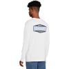Quiksilver Mens Three Piece Long Sleeve Screen Tee(White)