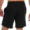 Quiksilver Swim Trunks for Men Big and Tall, Quick Dry Swim Board Shorts 10″(Black)