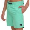 Quiksilver Swim Trunks for Men Big and Tall, Quick Dry Swim Board Shorts 10″(Jade Green)