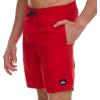 Quiksilver Swim Trunks for Men Big and Tall, Quick Dry Swim Board Shorts 10″(Red)