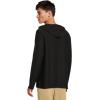 Quiksilver mens Alamitos Long Sleeve Hood Knit(Black)