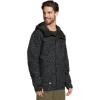 Quiksilver mens Mission Printed Snow Jacket(Black)