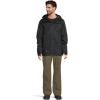 Quiksilver mens Mission Printed Snow Jacket(Black)