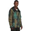 Quiksilver mens Mission Printed Snow Jacket(Dark Ivy)