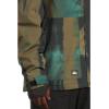 Quiksilver mens Mission Printed Snow Jacket(Dark Ivy)