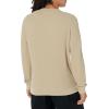 Quiksilver mens Quiksilver Men’s Flanders Waffle Crew Neck Pullover SweatshirtSweater(Plaza Taupe 233)