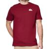 Quiksilver Men’s Big and Tall Short Sleeve Cotton Crewneck T-Shirt(Brick Red)