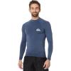 Quiksilver Men’s Everyday Upf50 Long Sleeve Rashguard(Vintage Indigo Heather)