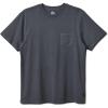 Quiksilver Mens Quiksilver Men’s Saltwater Pocket Short Sleeve Tee Shirt(Granite Gray)