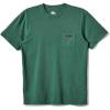 Quiksilver Mens Quiksilver Men’s Saltwater Pocket Short Sleeve Tee Shirt(Trekking Green)