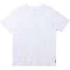 Quiksilver Mens Quiksilver Men’s Saltwater Pocket Short Sleeve Tee Shirt(White)