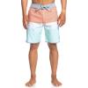 Quiksilver Men’s Standard Surfsilk Tijuana 19 Boardshort Swim Trunk(Fiery Coral)