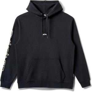 Quiksilver – Mens Passage Logo Long Sleeve Hoodie(Black)