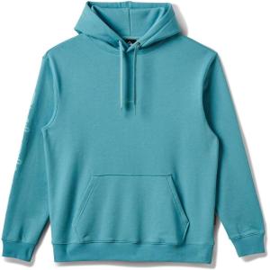 Quiksilver – Mens Passage Logo Long Sleeve Hoodie(Dusty Turquoise)
