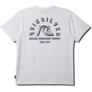 Quiksilver – Mens Shadow Block T-Shirt(White)