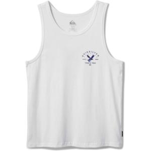 Quiksilver Eagle USA Men’s Tank – White(White)
