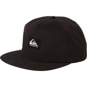 Quiksilver Men’s Backstack Basic Snapback Hat(Black)