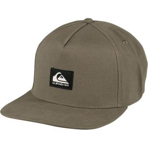Quiksilver Men’s Backstack Basic Snapback Hat(Grape Leaf)