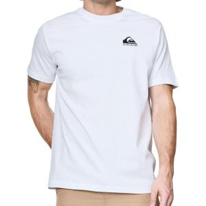 Quiksilver Men’s Big and Tall Short Sleeve Cotton Crewneck T-Shirt(White)