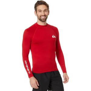 Quiksilver Men’s Everyday Upf50 Long Sleeve Rashguard(Salsa)