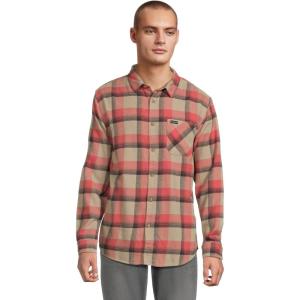 Quiksilver Mens Penmar Check Flannel Shirt(Seneca Rock)