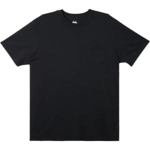 Quiksilver Mens Quiksilver Men’s Saltwater Pocket Short Sleeve Tee Shirt(Black)