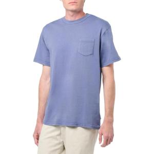 Quiksilver Mens Quiksilver Men’s Saltwater Pocket Short Sleeve Tee Shirt(Crown Blue 241)