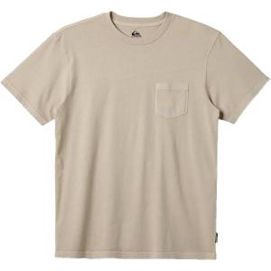 Quiksilver Mens Quiksilver Men’s Saltwater Pocket Short Sleeve Tee Shirt(Pale Aloe)