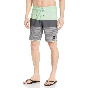 Quiksilver Men’s Standard Surfsilk Tijuana 19 Boardshort Swim Trunk(Iron Gate)