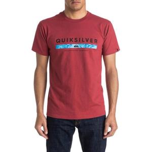 Quiksilver Men’s Under Score T-Shirt(Garnet)