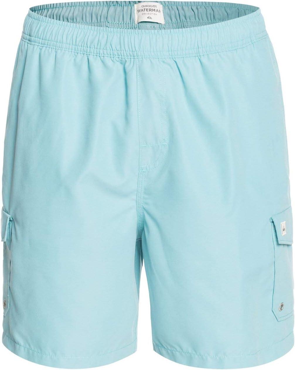 image:imageQuiksilver Mens Balance Volley 18 Swim Trunk BoardshortStill Water