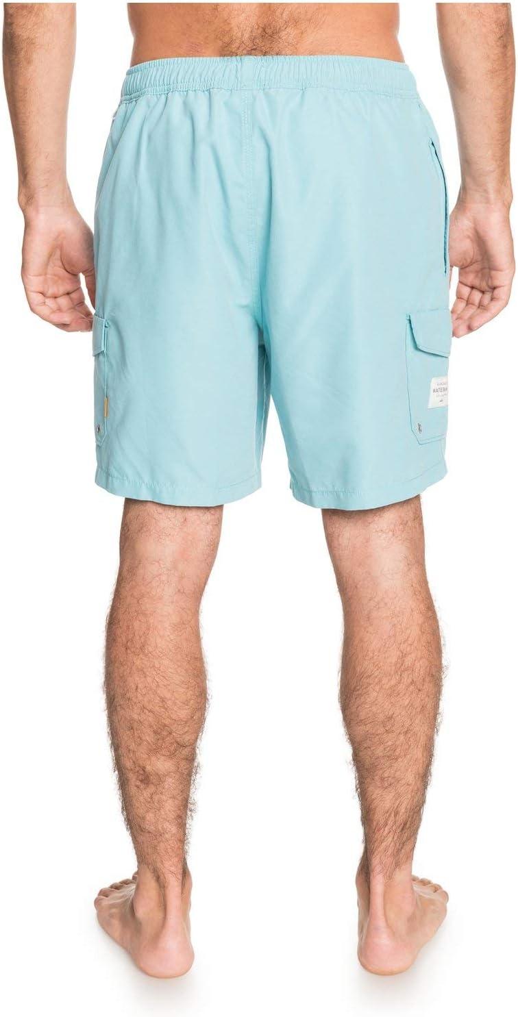 image:imageQuiksilver Mens Balance Volley 18 Swim Trunk BoardshortStill Water