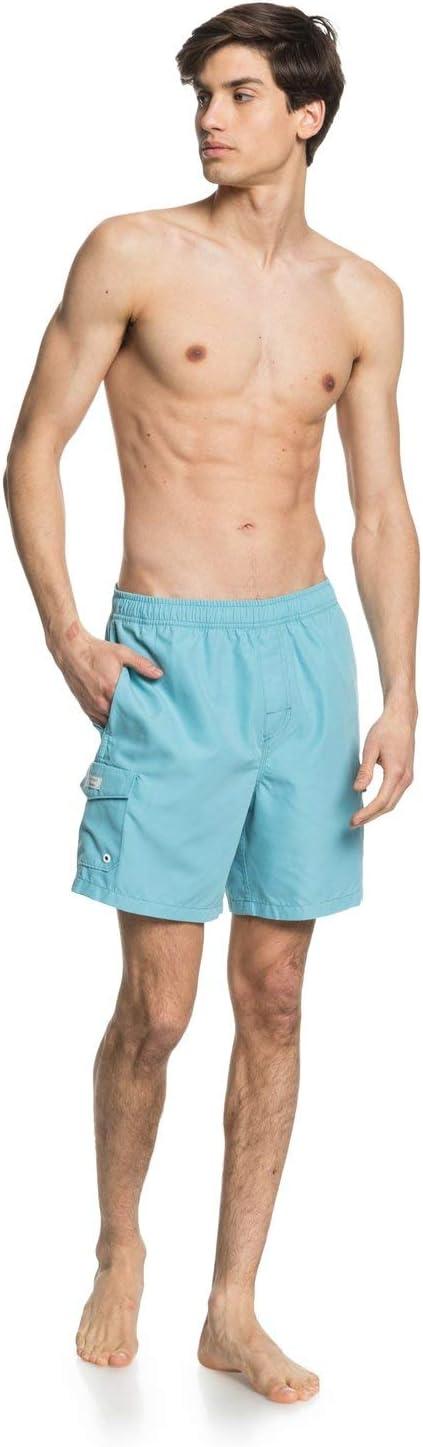 image:imageQuiksilver Mens Balance Volley 18 Swim Trunk BoardshortStill Water