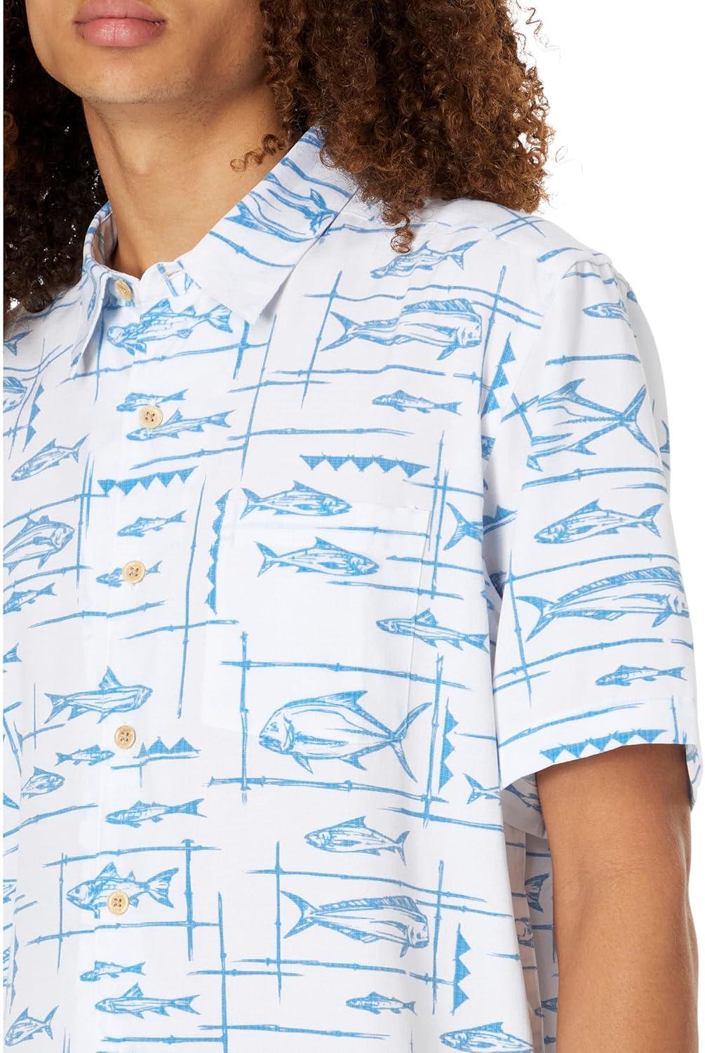 image:imageQuiksilver Mens Quiksilver Mens Bento Button Up Woven TopBento White 234
