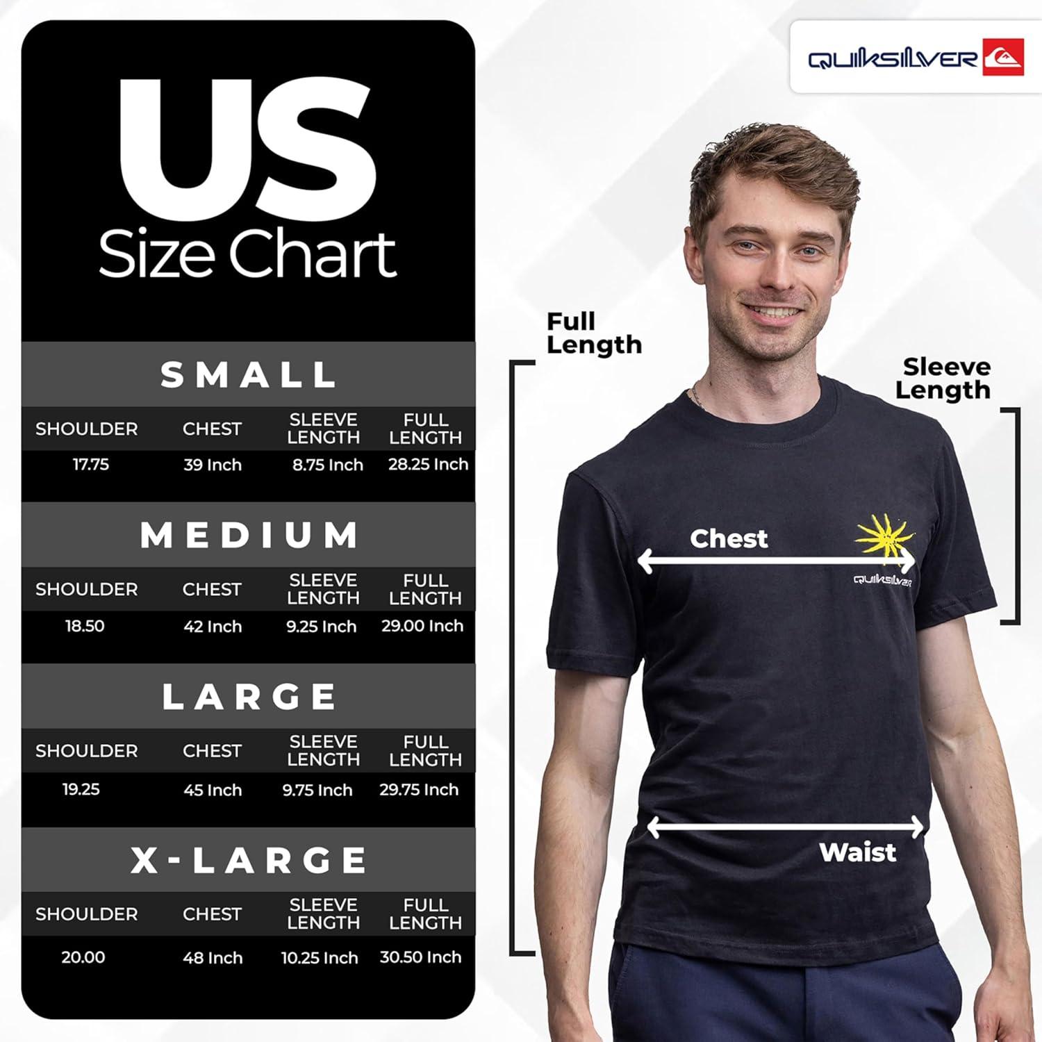 image:imageQuiksilver Mens Regular Fit Soft Cotton Short Sleeve TShirt SXLBlack